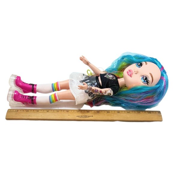 Rainbow High Doll Rainbow Surprise Dream 15 inch Multicolor Hair Tattoos Shoes - Picture 9 of 16